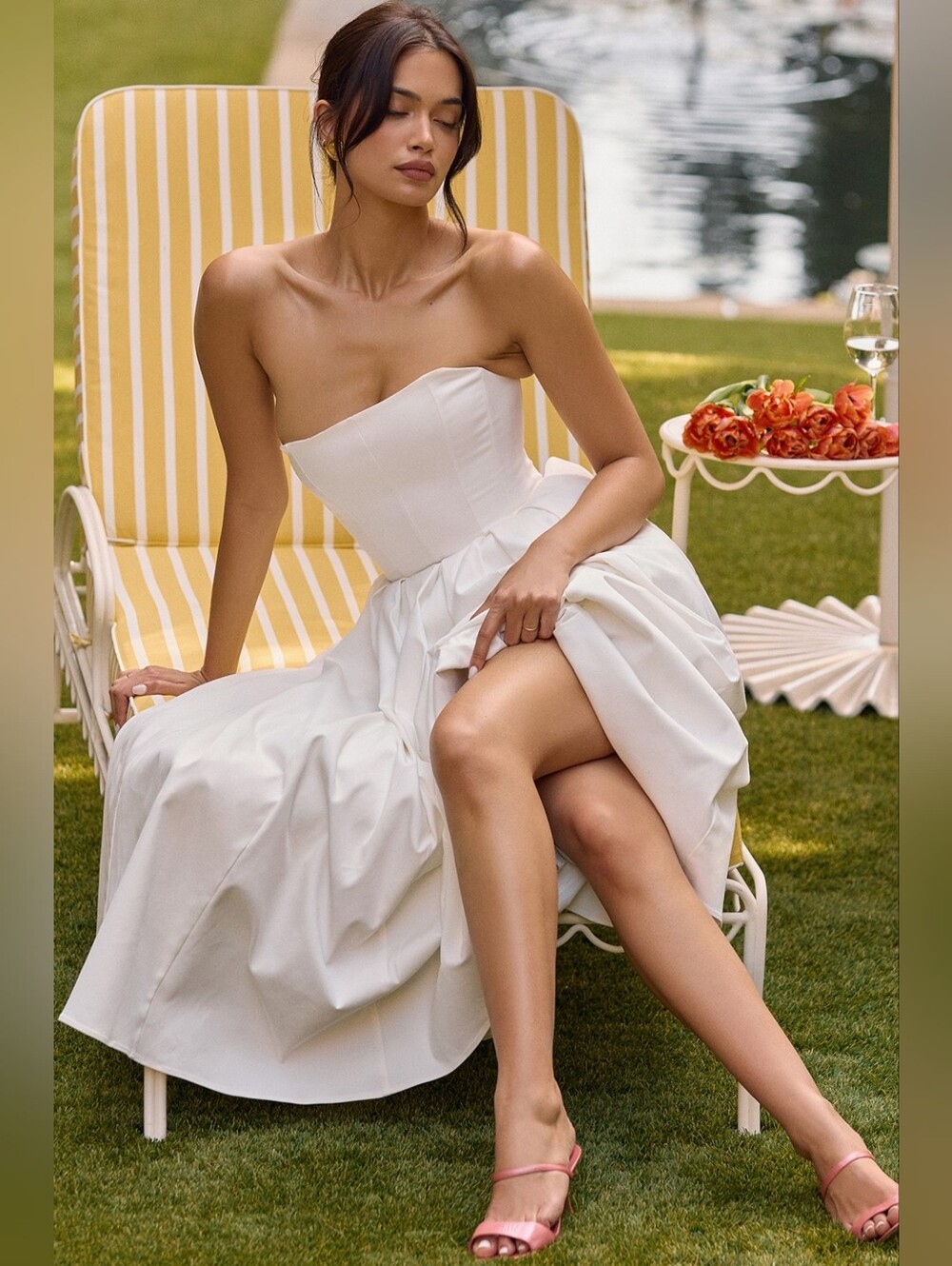 White 'Audrey' House of CB- XL